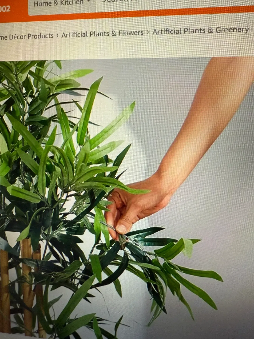 Amazon Basics Artificial Bamboo Plant image indicator(5)