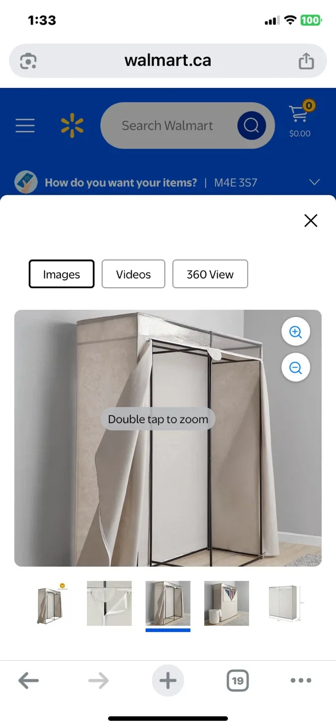 Hometrends Portable Closet image indicator(2)