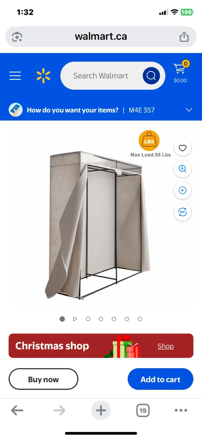 Hometrends Portable Closet image indicator(3)