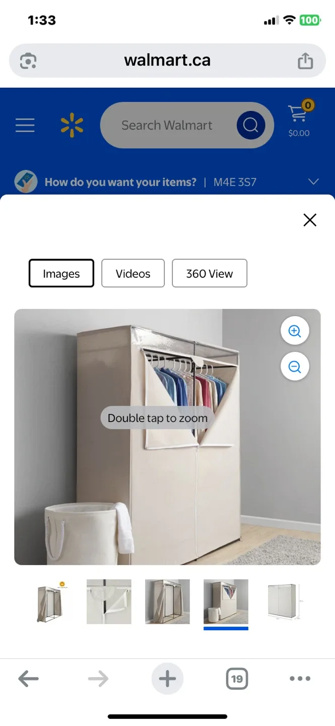 Hometrends Portable Closet