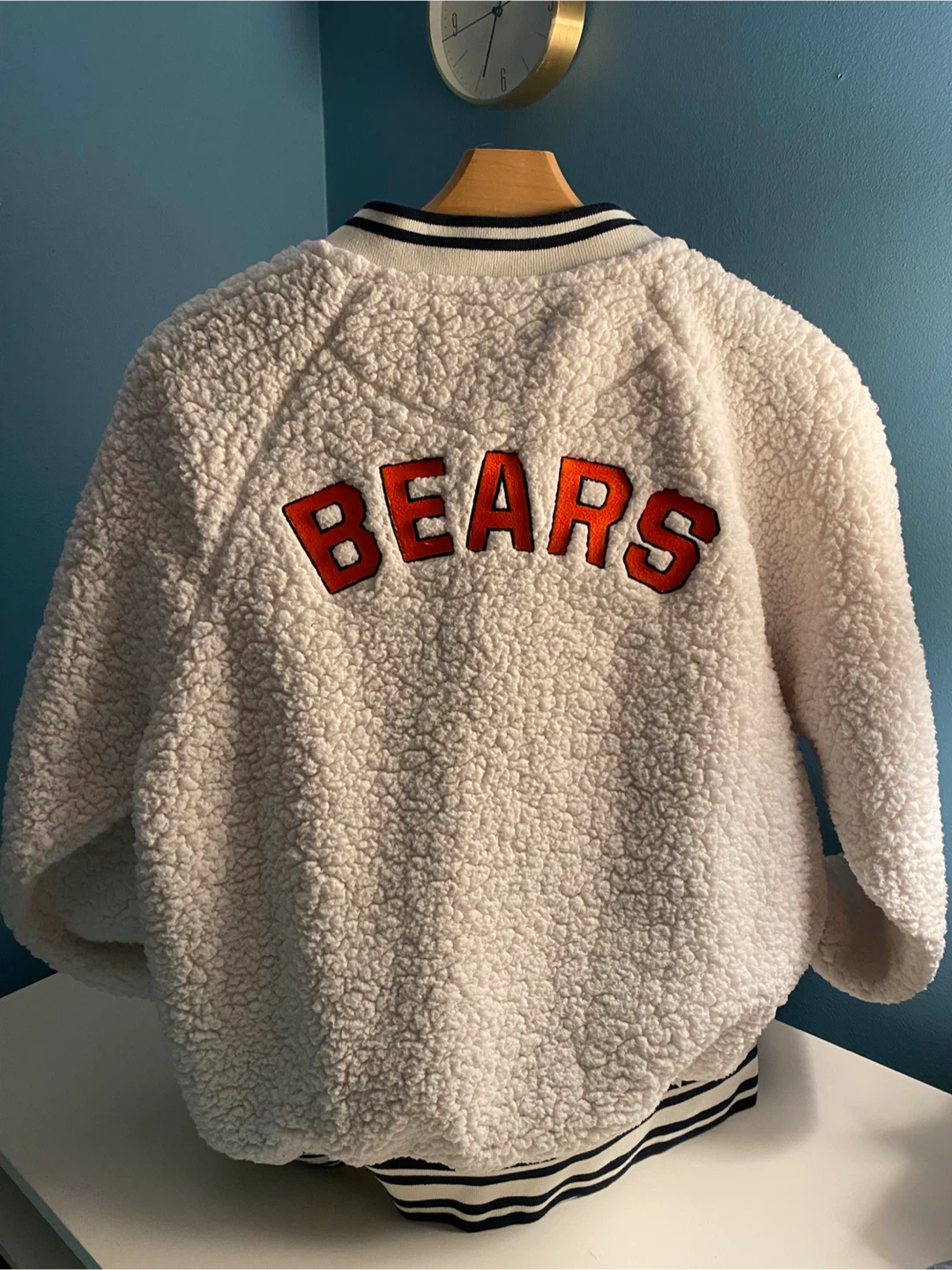 Chicago Bears Sherpa Zip Up Jacket - photo 4