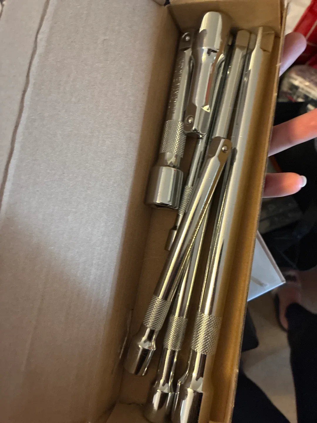 New Extension Bar Set 1/4", 3/8", 1/2"