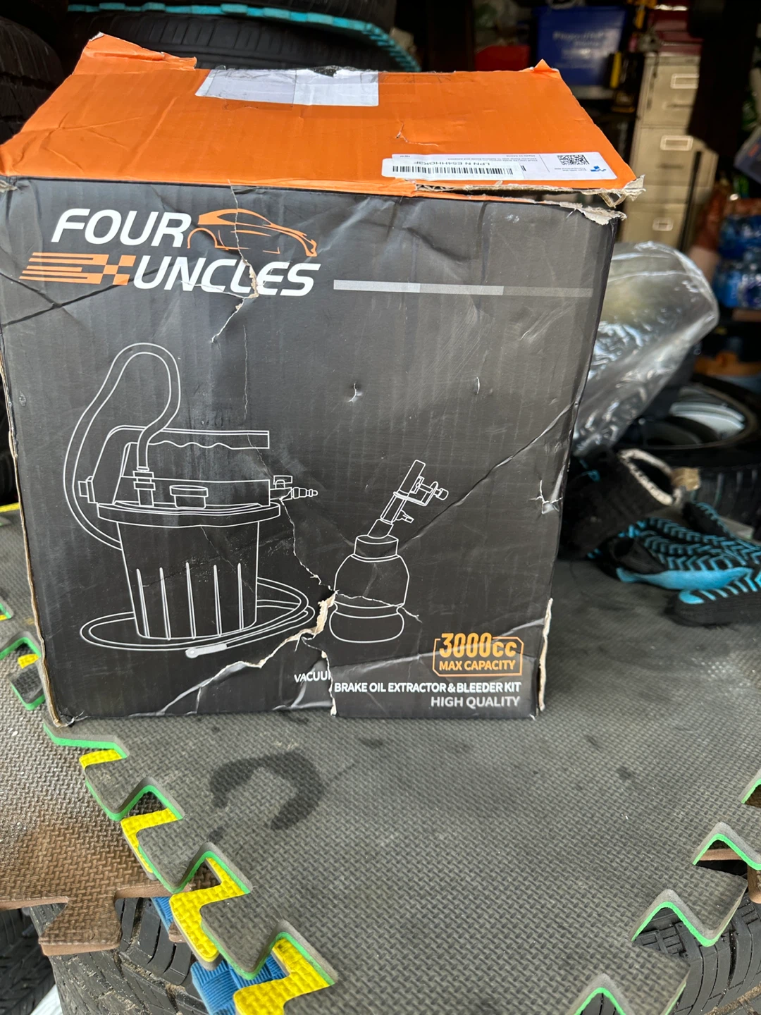 Four Uncles Brake Oil Extractor & Bleeder Kit - New - photo 5