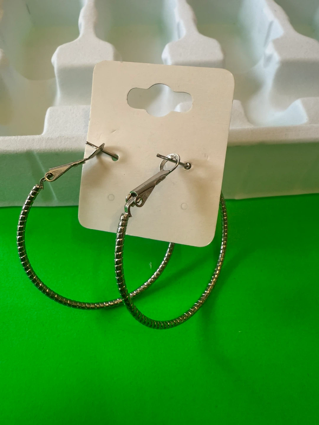 Tazza Hoop Earrings - photo 2
