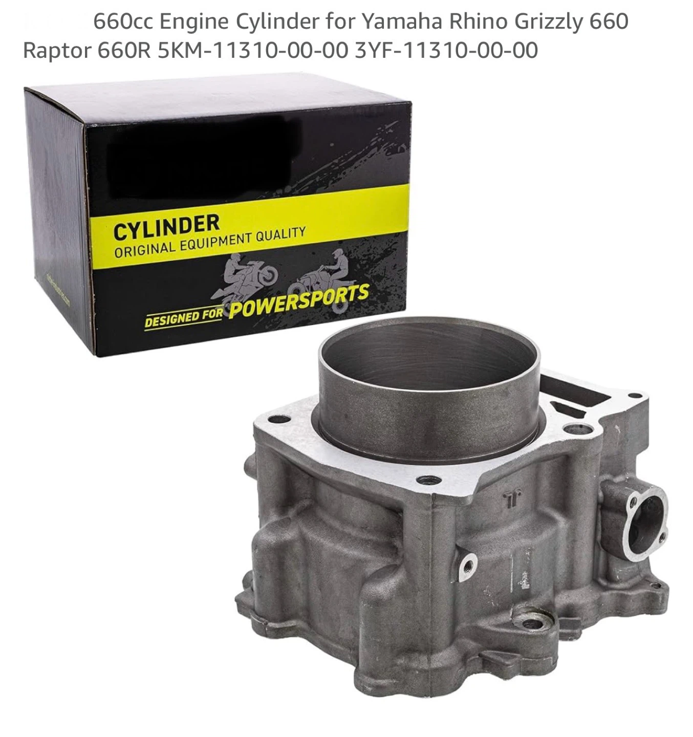 Yamaha Rhino Grizzly 660 Engine Cylinder