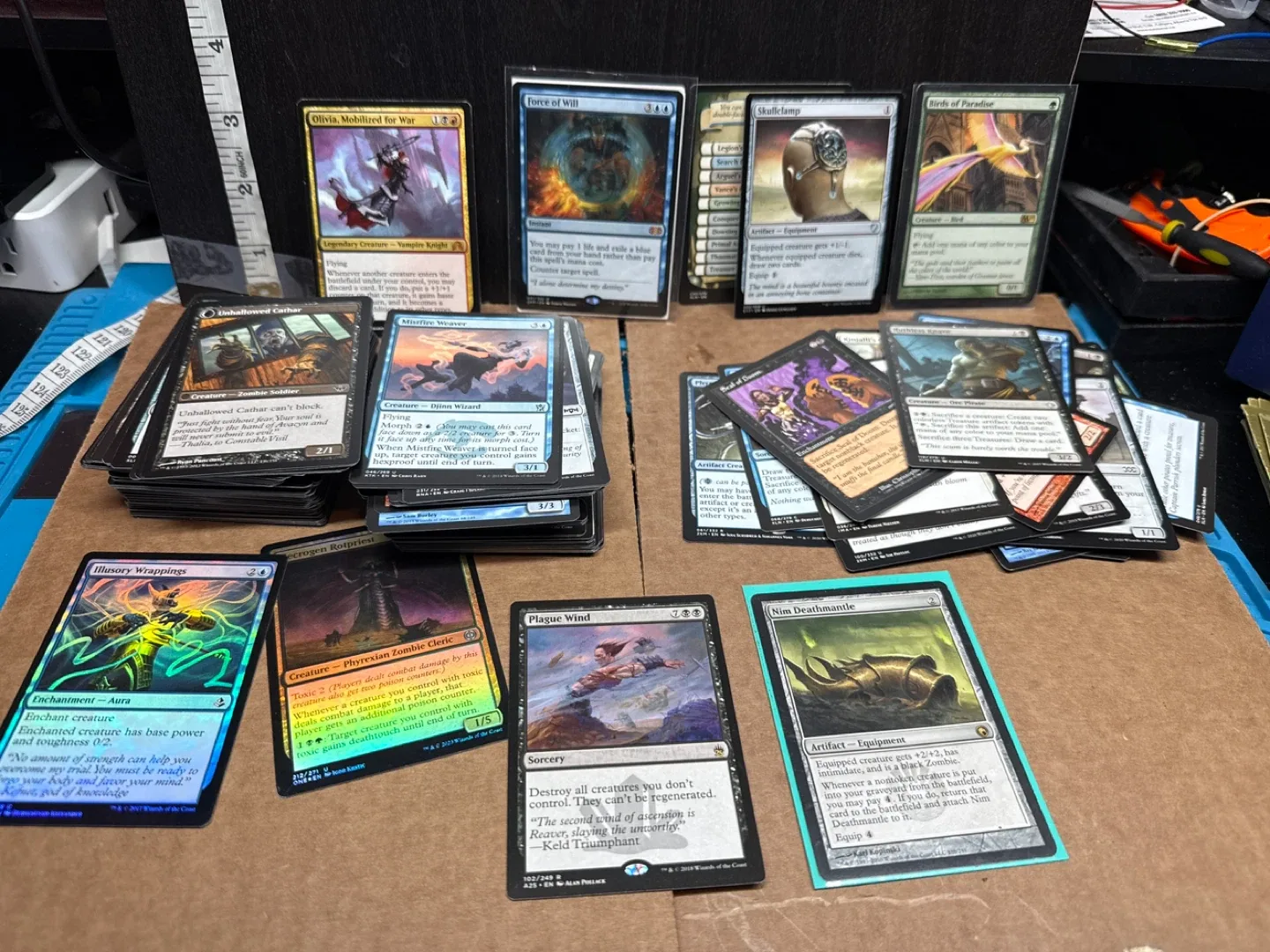 199 Magic: The Gathering Cards - Force of Will & More!