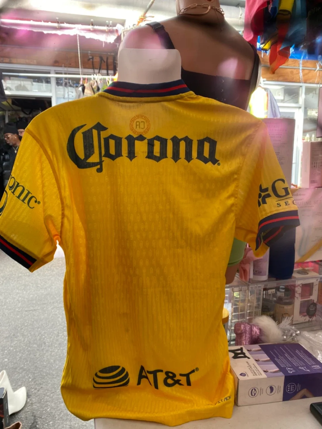 Club América Soccer Jersey - Yellow