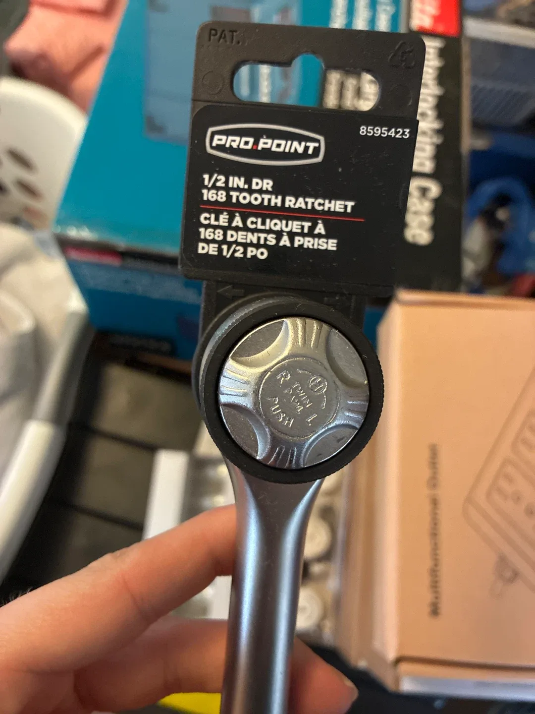 Pro.Point 1/2 in. Drive 168 Tooth Ratchet
