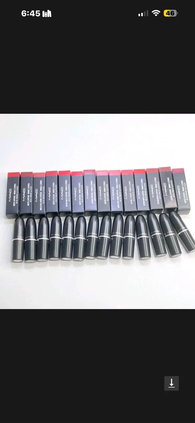 Provisional Mac lipsticks and Mac lipsticks Sets