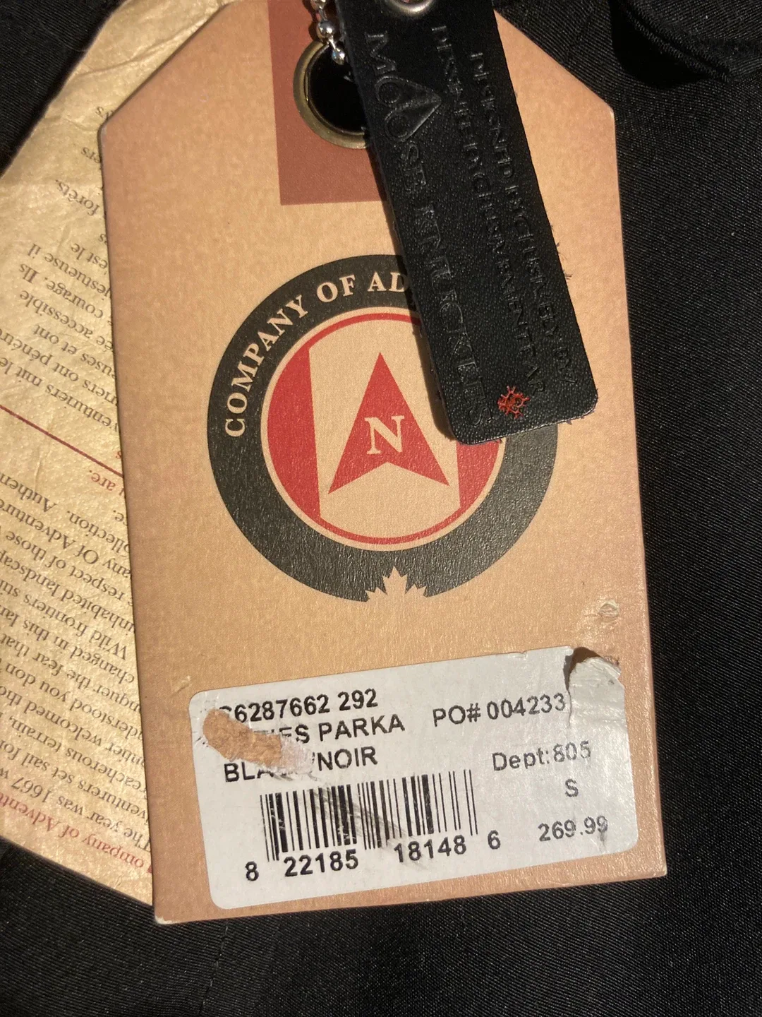 Moose Knuckles x HBC Ladies Parka - Size Small image indicator(3)