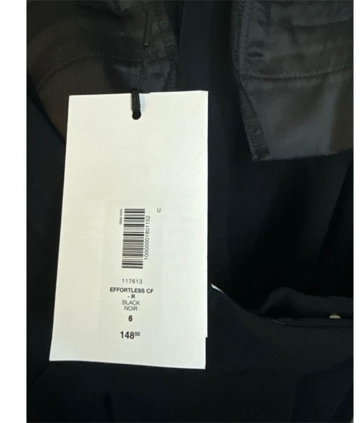 Aritzia Effortless Pant - Size 6 Black image indicator(5)