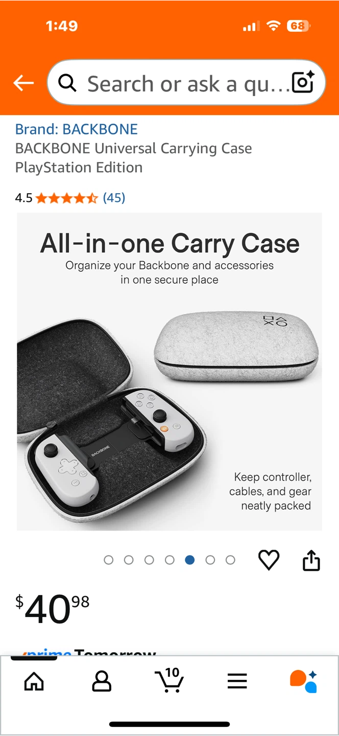 BACKBONE Universal Carrying Case PlayStation Edition - photo 5