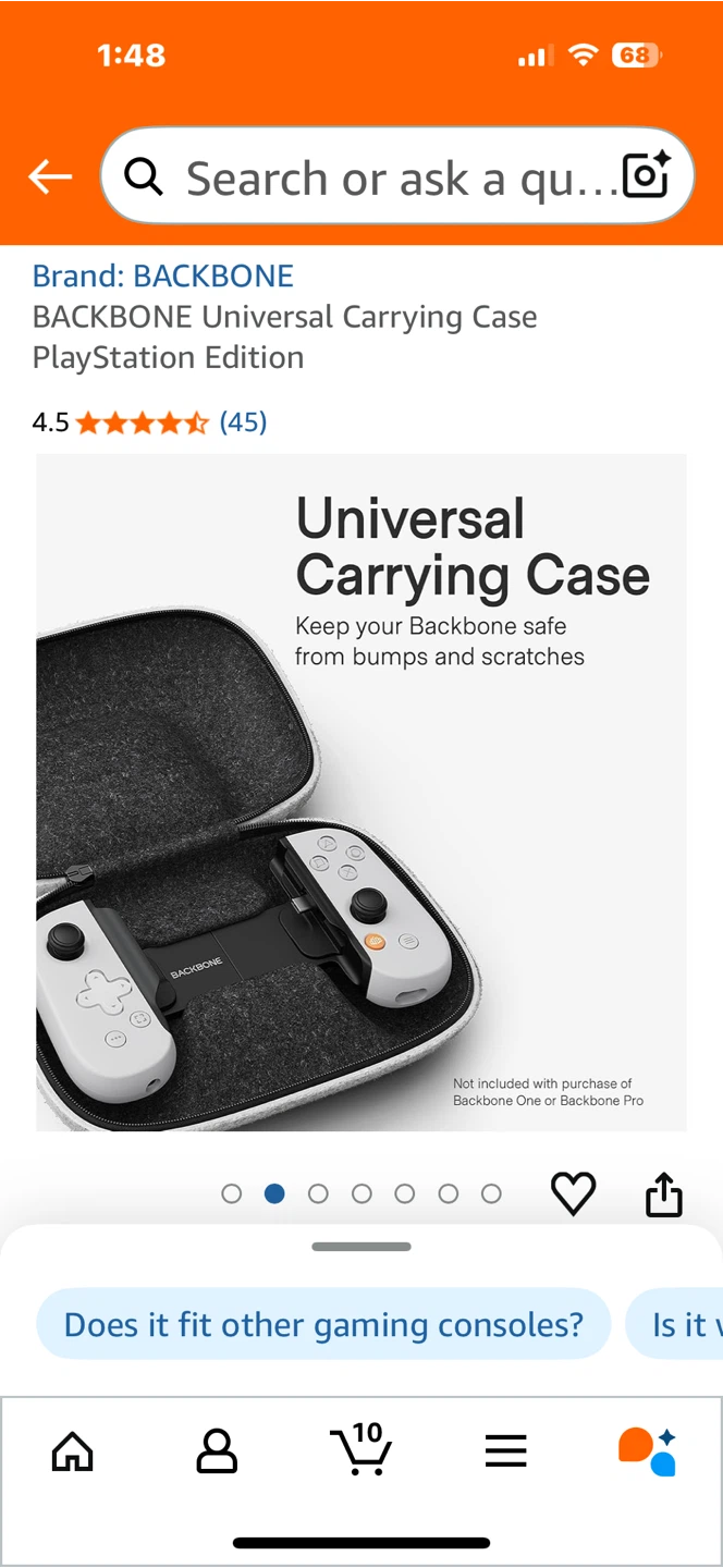 BACKBONE Universal Carrying Case PlayStation Edition - photo 2