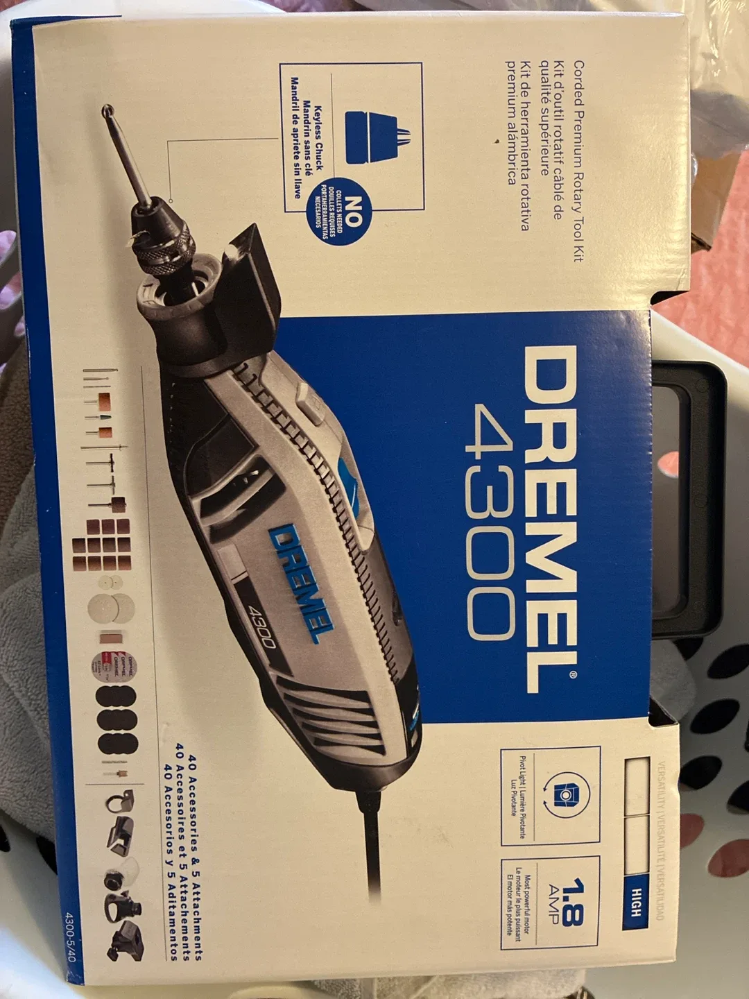 Dremel 4300 Rotary Tool Kit w/ 40 Accessories - Like New!