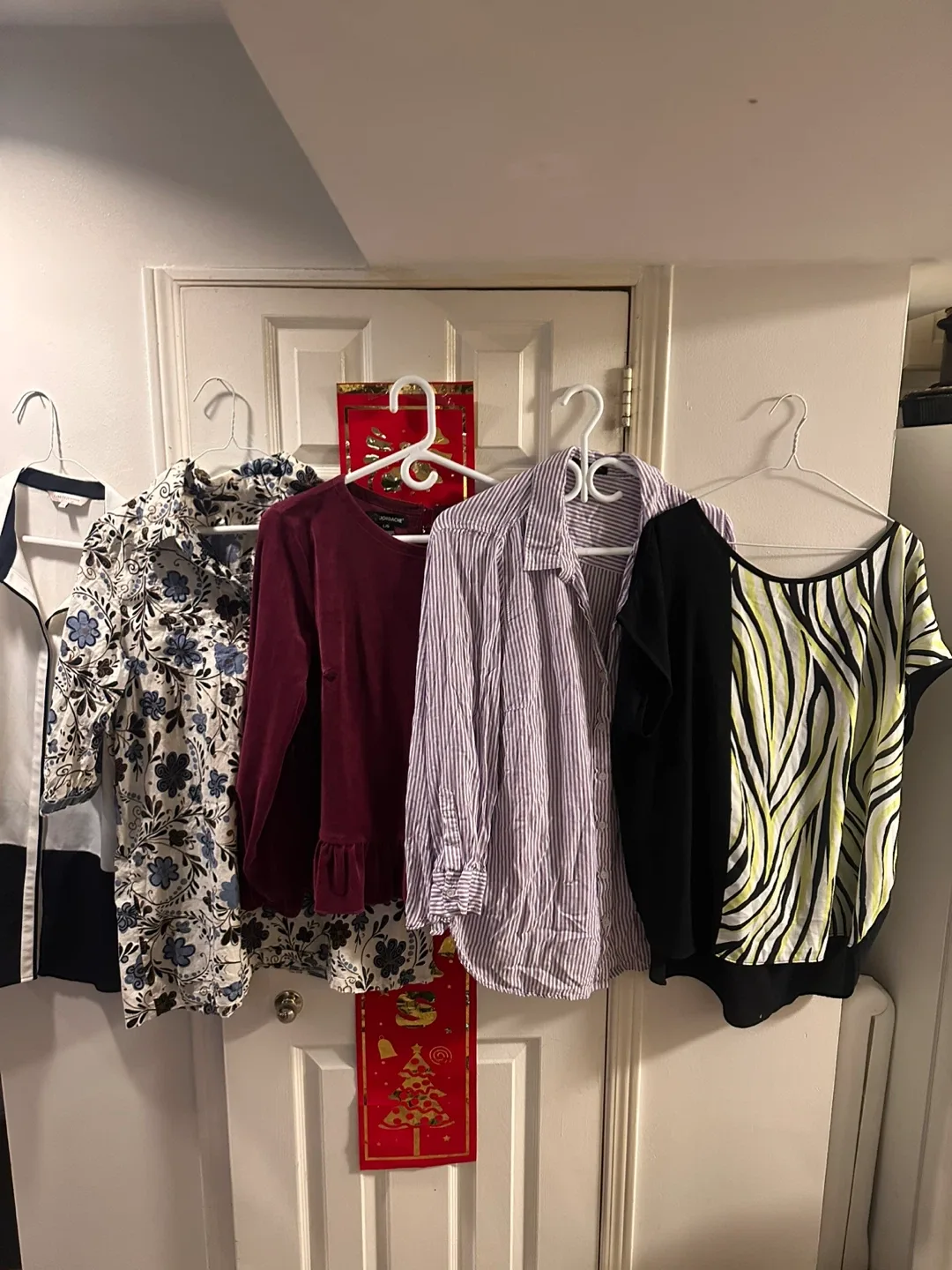5 Assorted Women's Blouses -  Size L