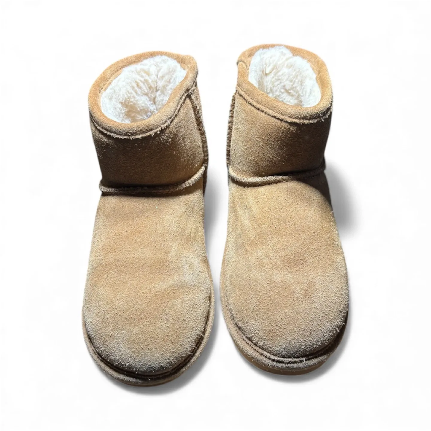 Bearpaw Suede Ankle Boots Size 2y