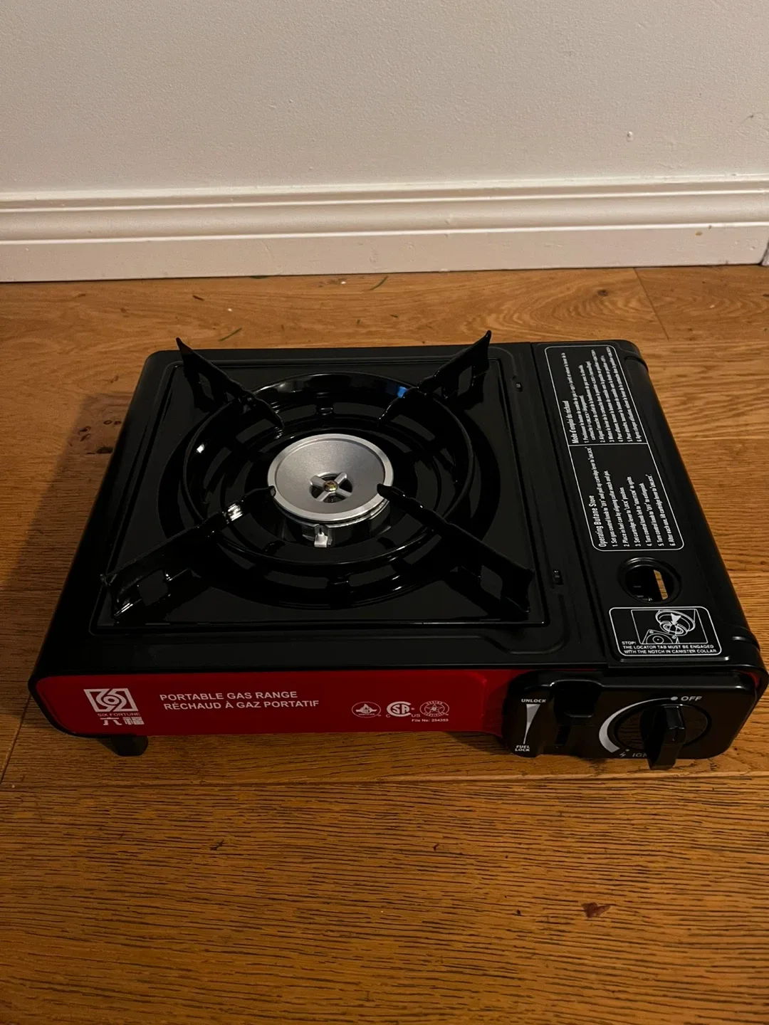 New Portable Gas Range (CANDA SIX FORTUNE MS-2500)