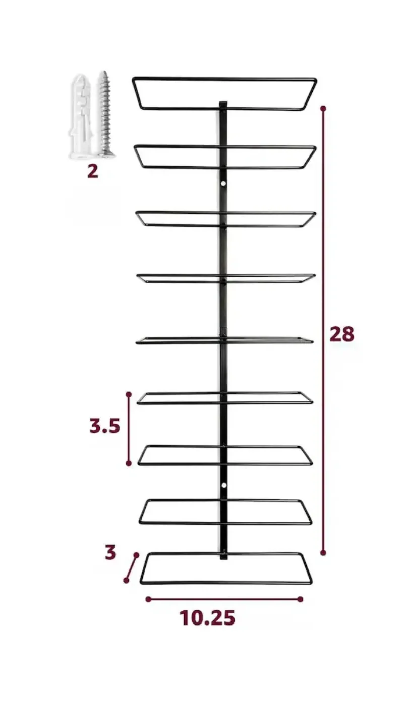 Set of Two Wall Mounted Wine Rack image indicator(3)