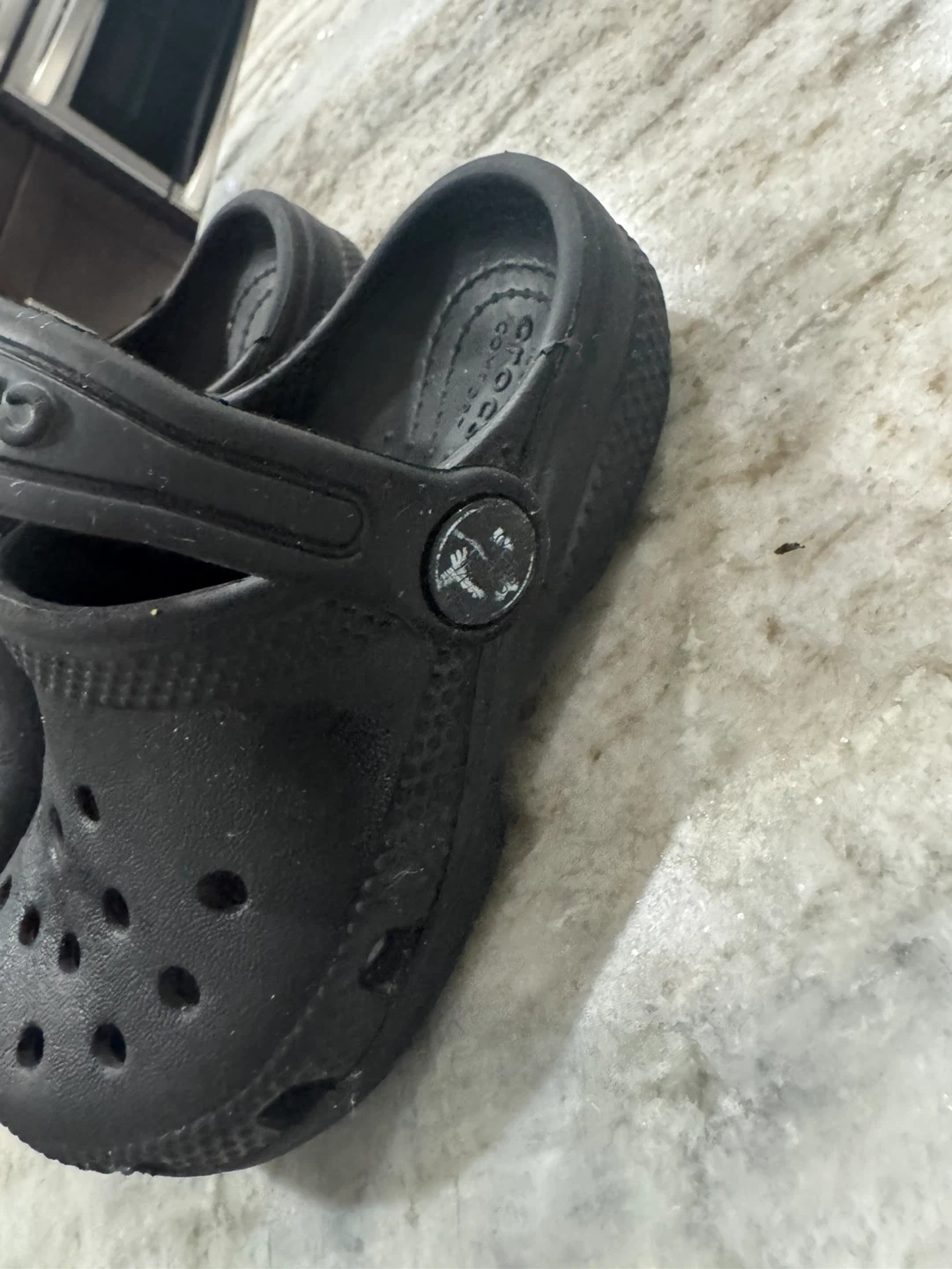Kids Black Crocs Classic Clogs - photo 2