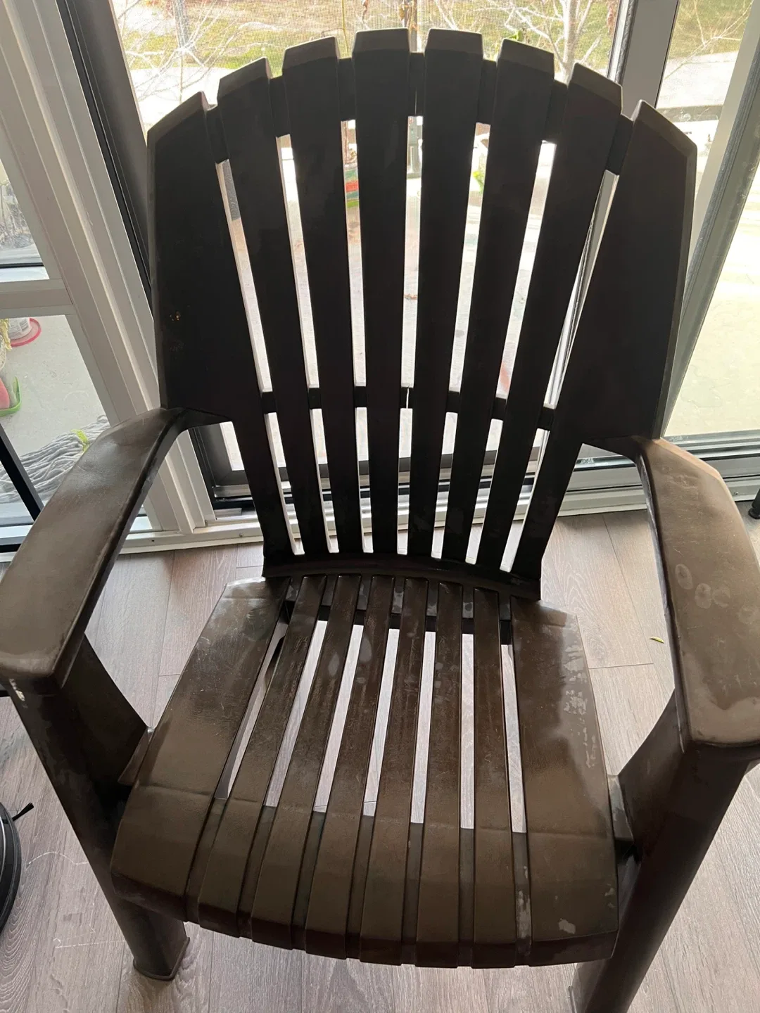 Brown Adirondack Chair
