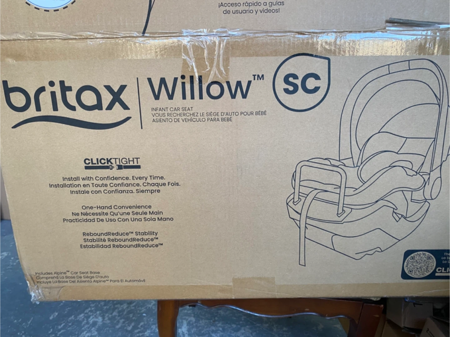 Britax Willow SC Infant Car Seat - New in Box!