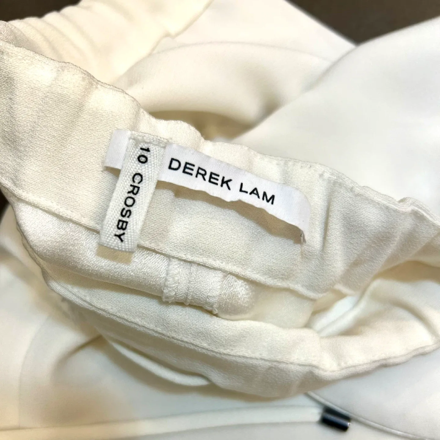 Derek Lam 10 Crosby White Cargo Pants - Size 0 image indicator(4)