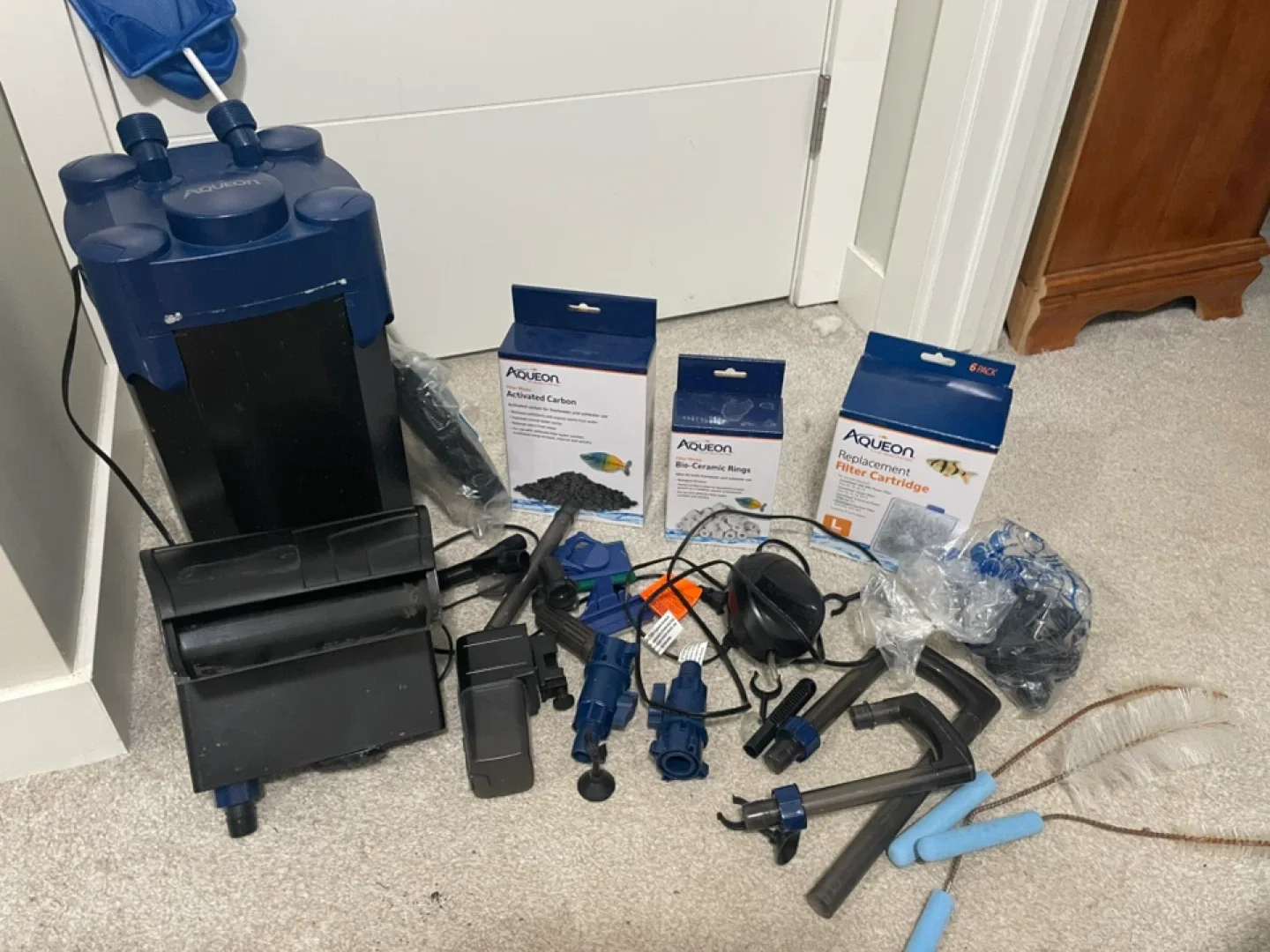 COMPLETE 90-GALLON AQUARIUM SETUP! image indicator(2)