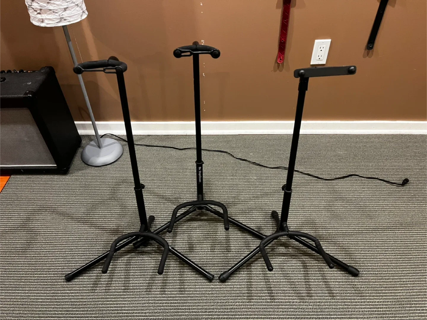 3 Guitar Stands