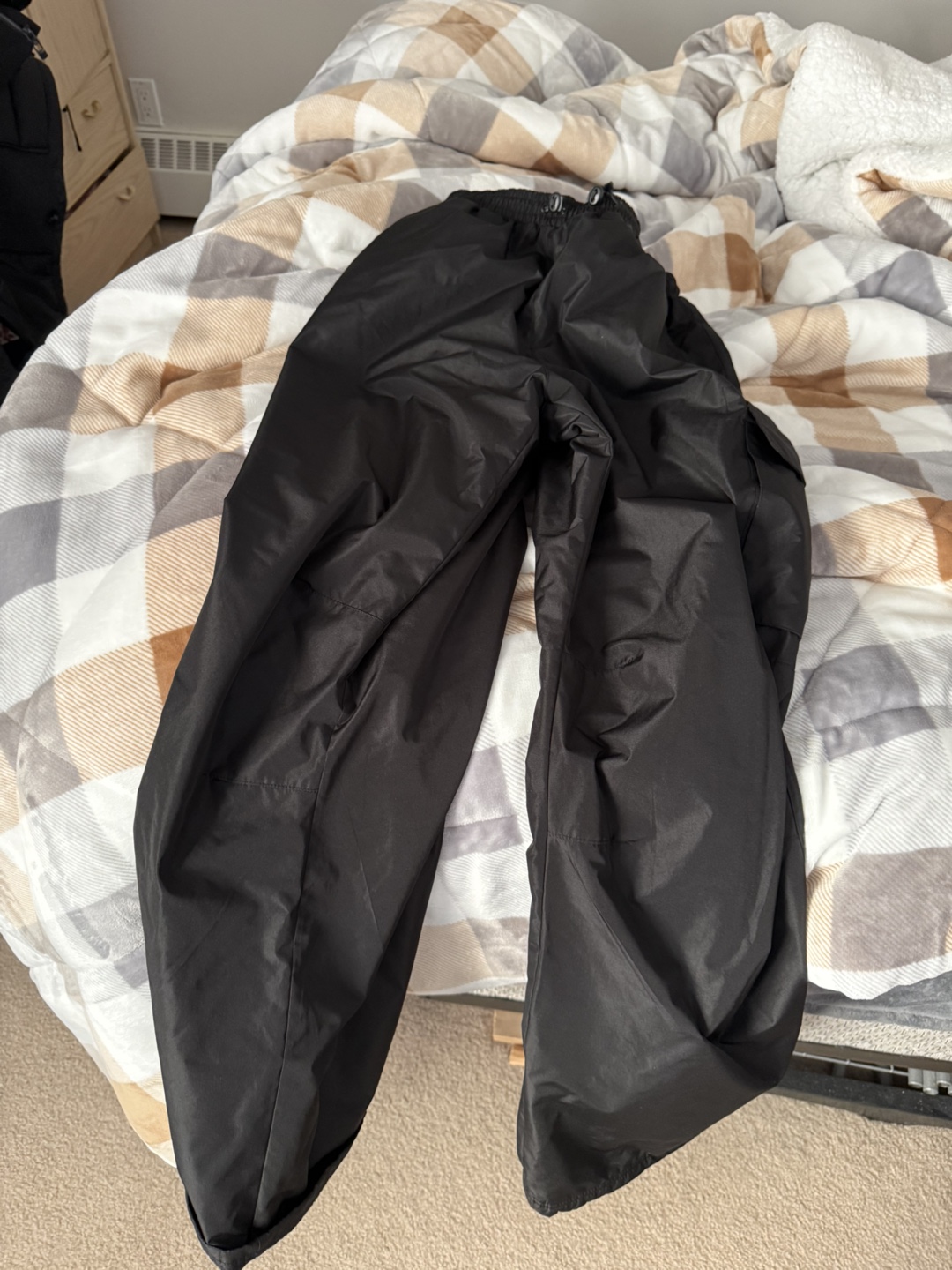 Pink & Grey Winter Jacket + Black Snow Pants - photo 5