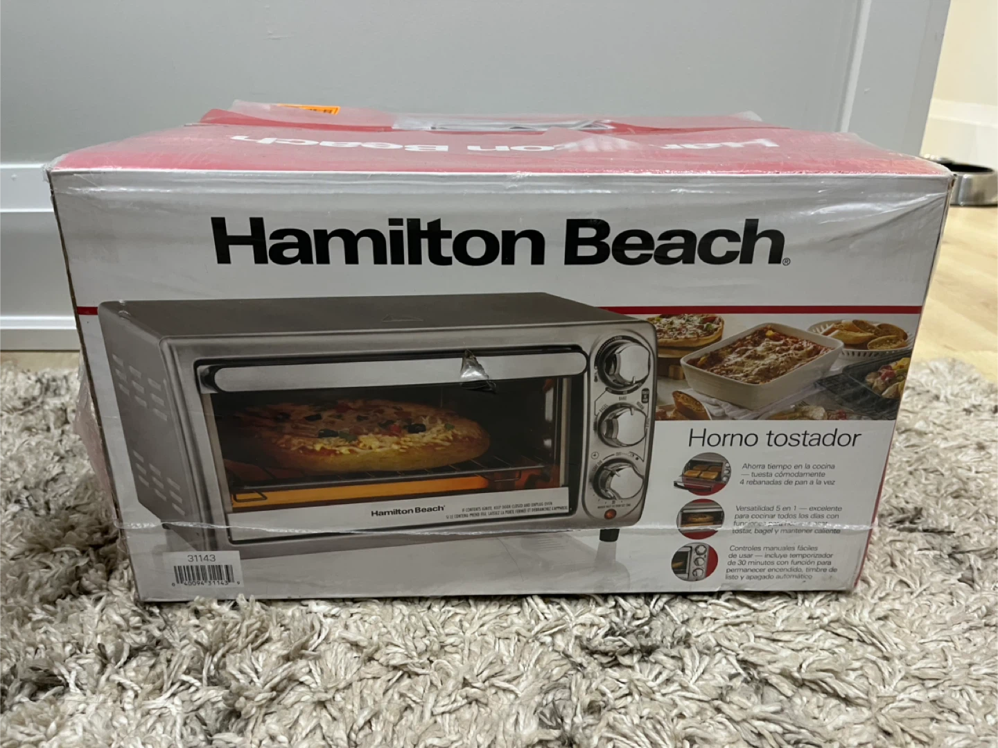 Hamilton Beach Stainless Steel Toaster Oven - photo 2