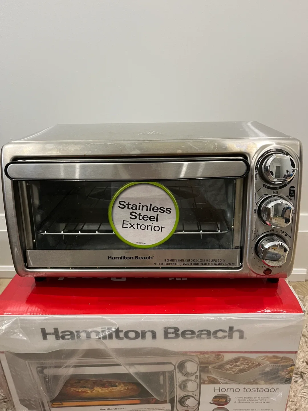 Hamilton Beach Stainless Steel Toaster Oven