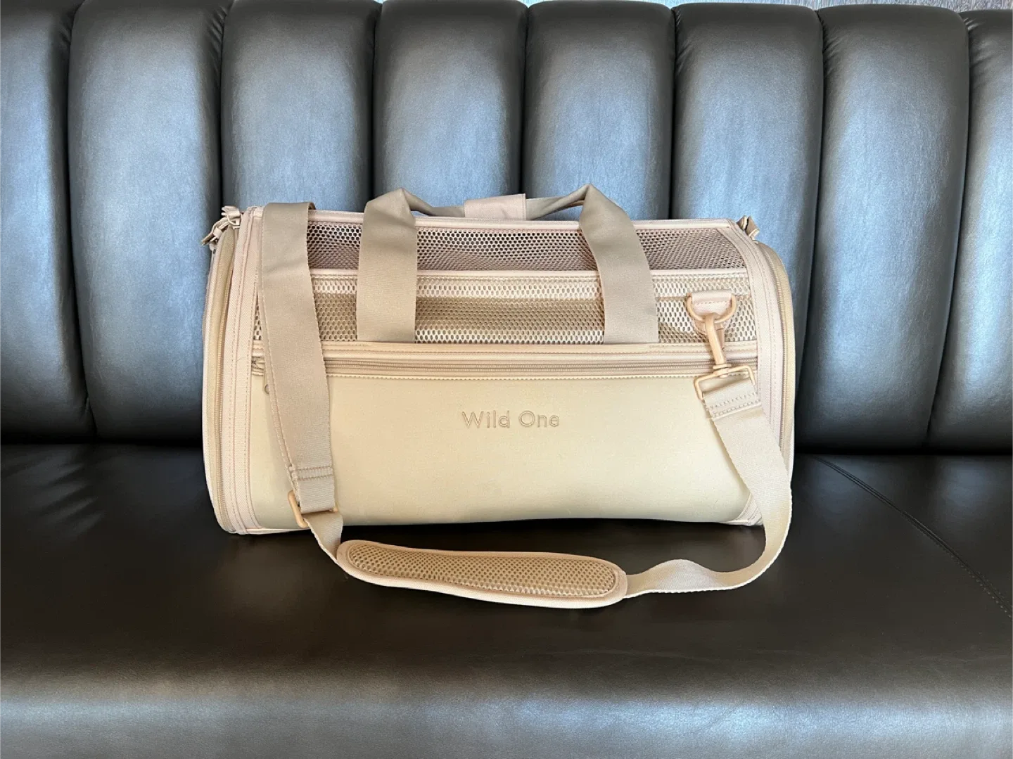 Wild One Pet Carrier - Beige