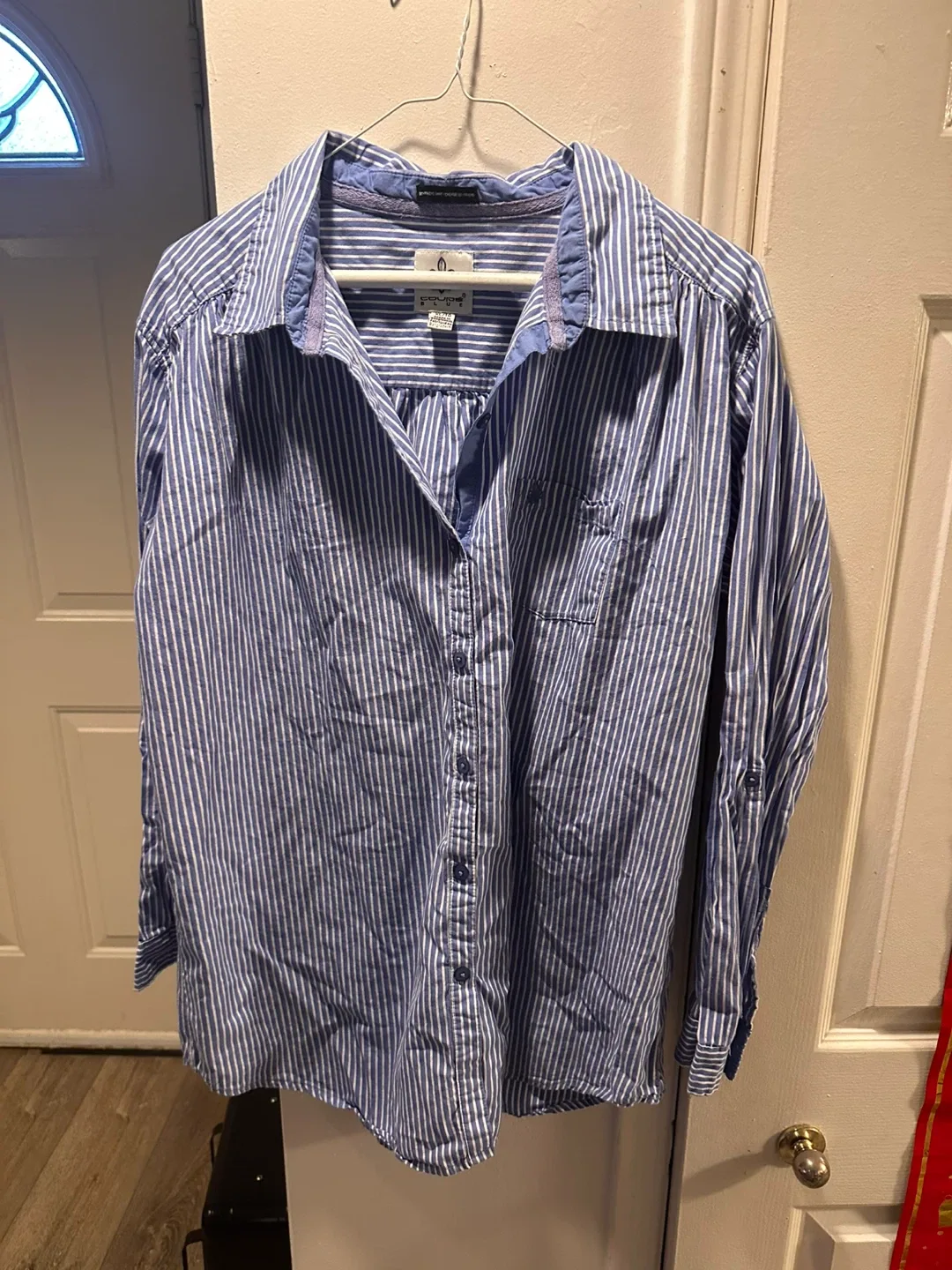 5 Striped Button-Down Shirt size L image indicator(4)