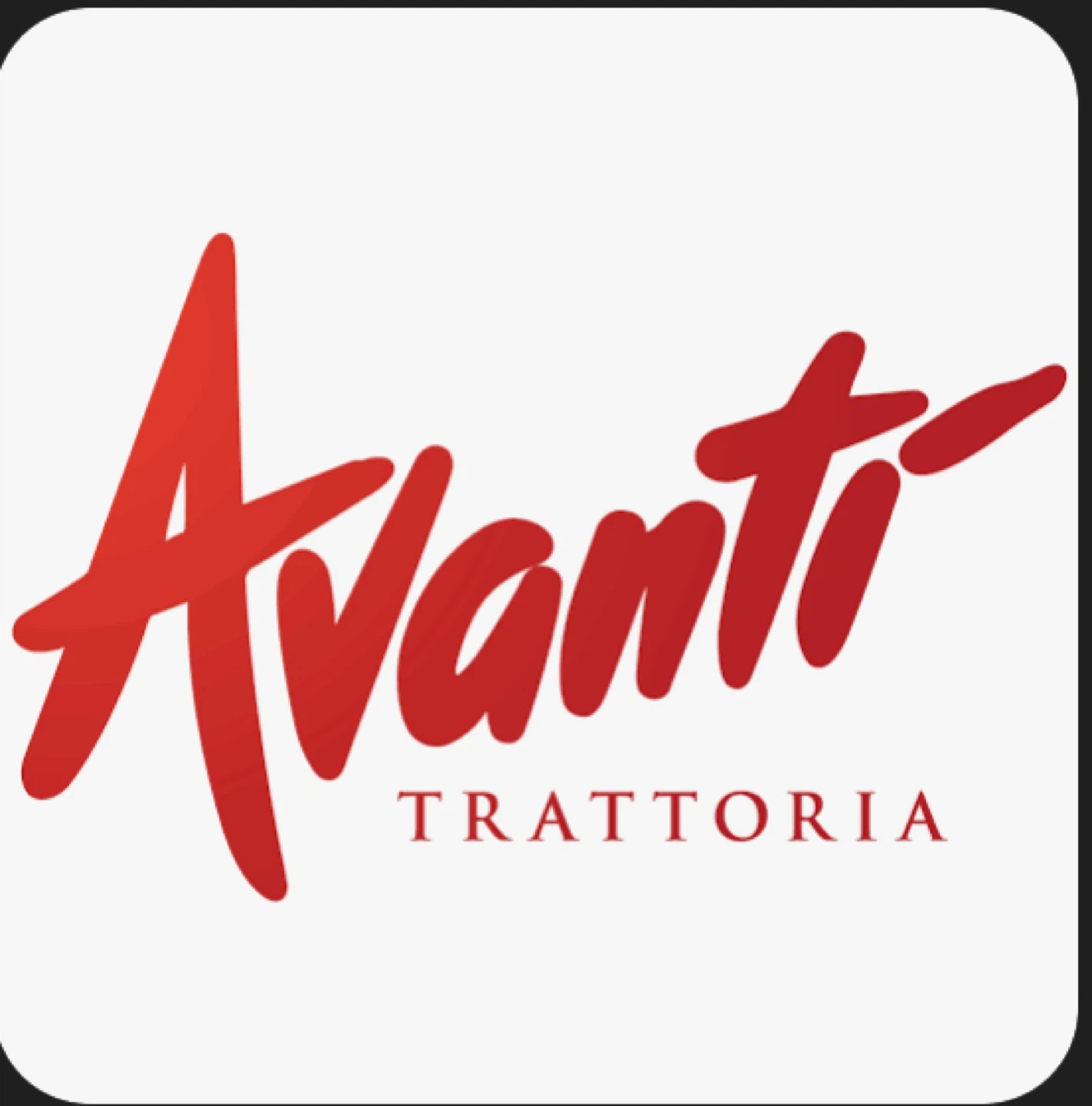 Avanti restaurant gift card