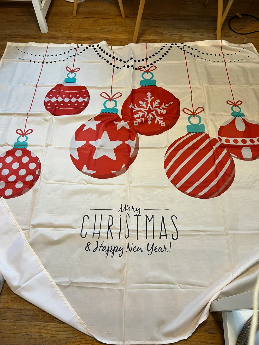 Christmas Shower curtain- New - photo 2