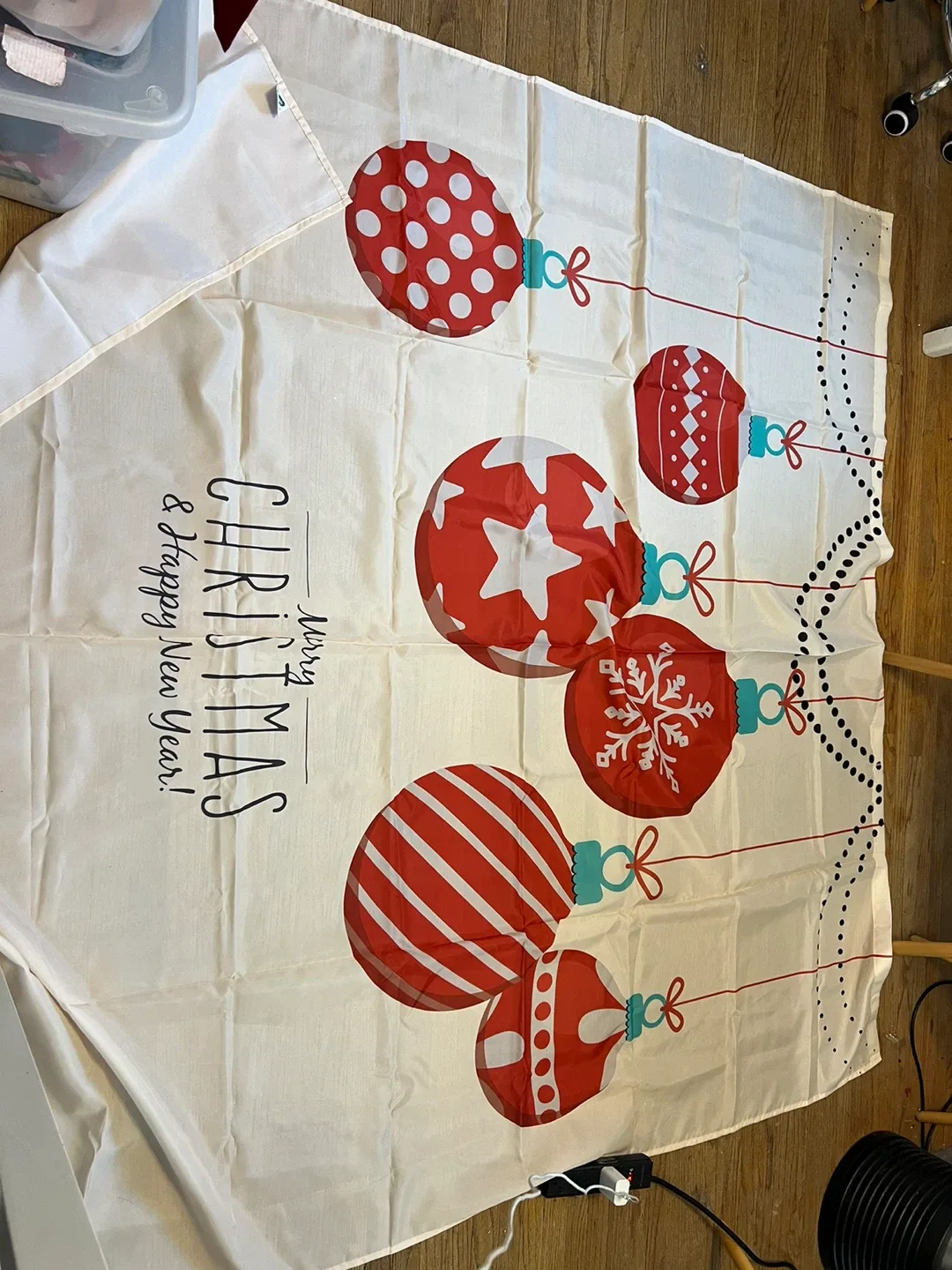 Christmas Shower curtain- New