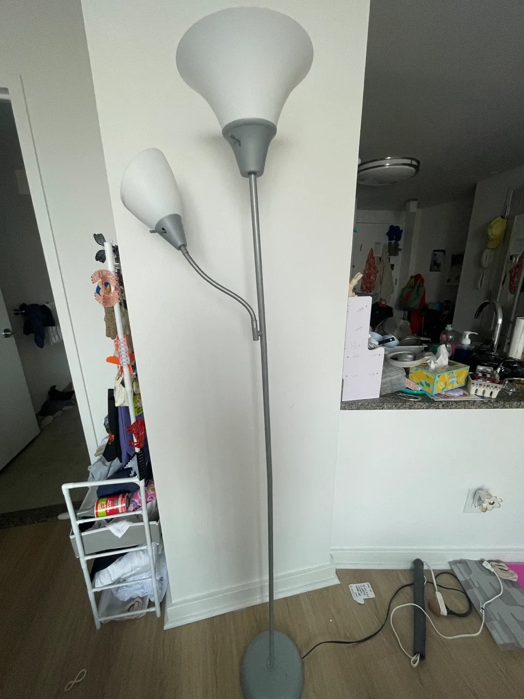 MOVING SALE Floor Lamp with bulbs