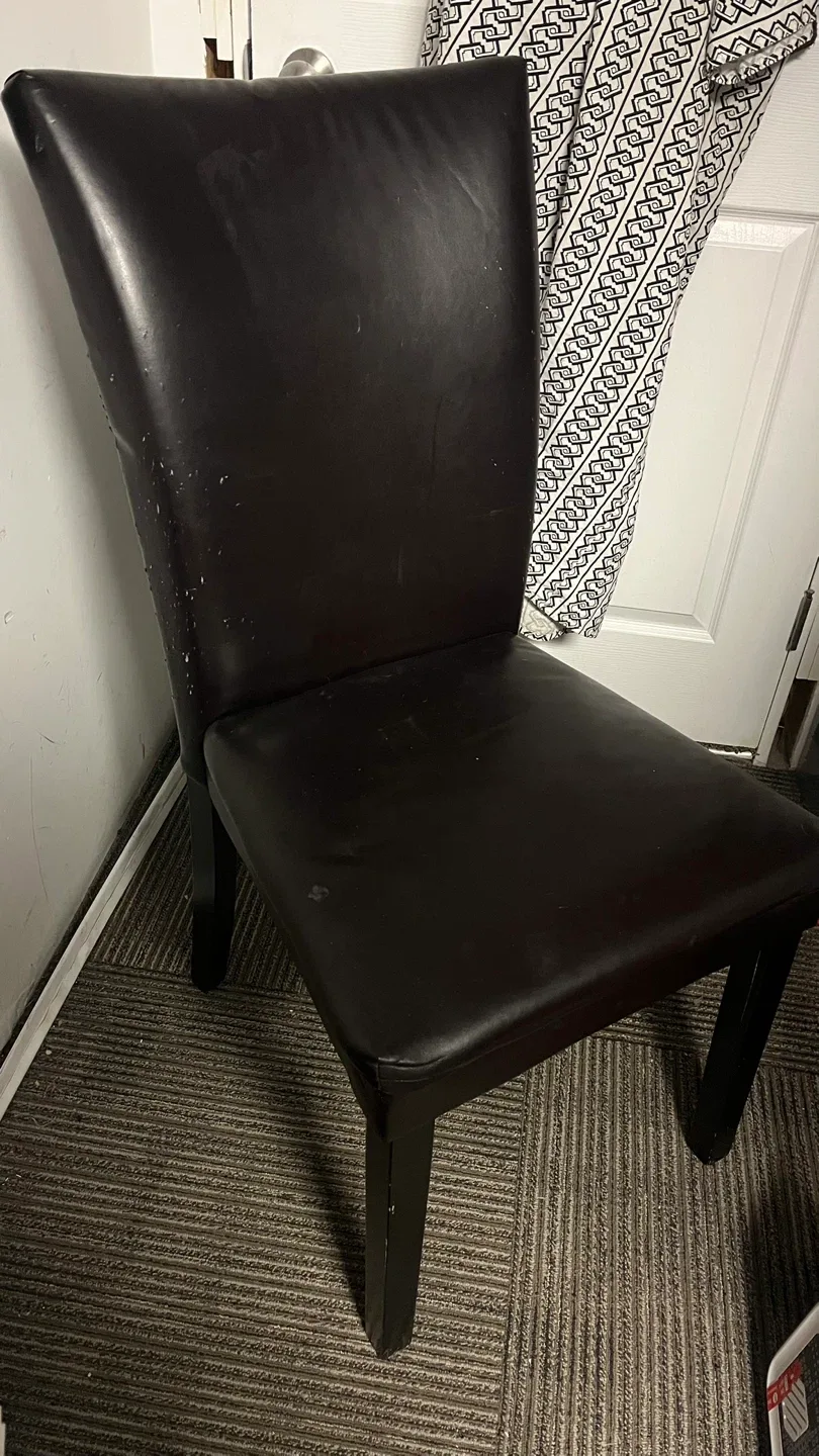 Dark Brown Dining Chairs - Set of 4!