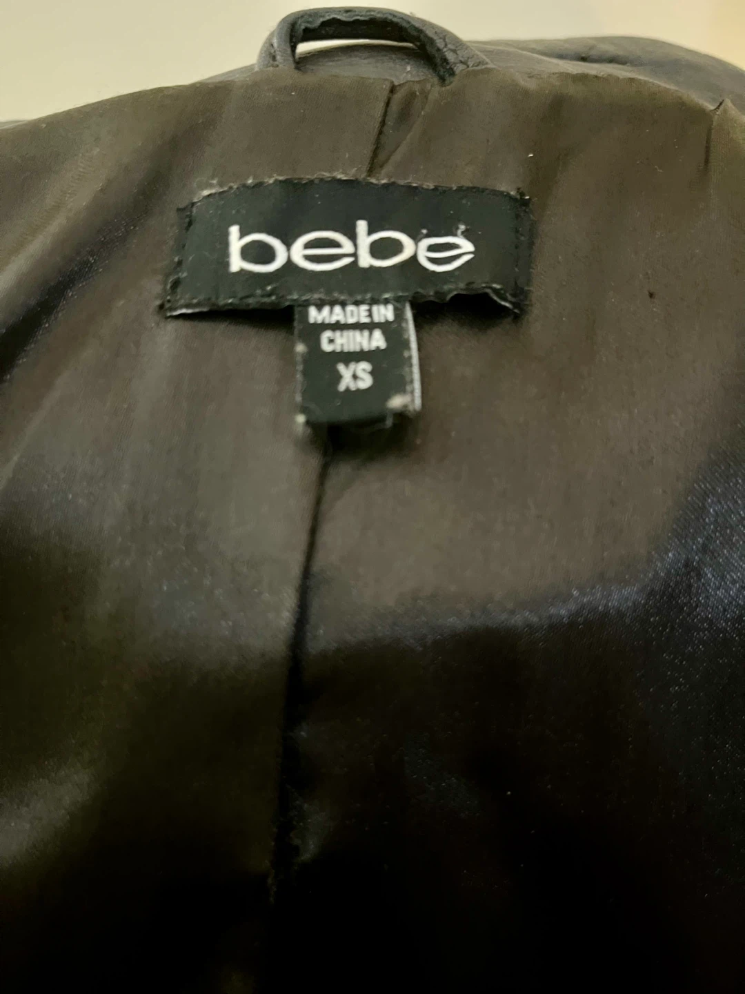 Bebe Leather Jacket - Size XS - photo 5