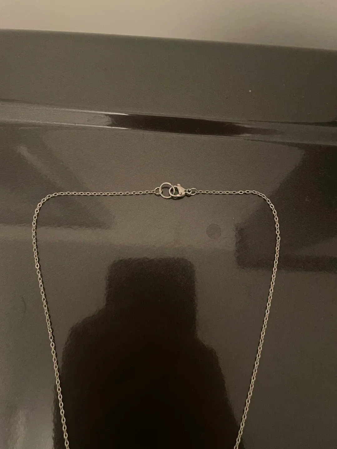 Steel infinity love necklace image indicator(6)