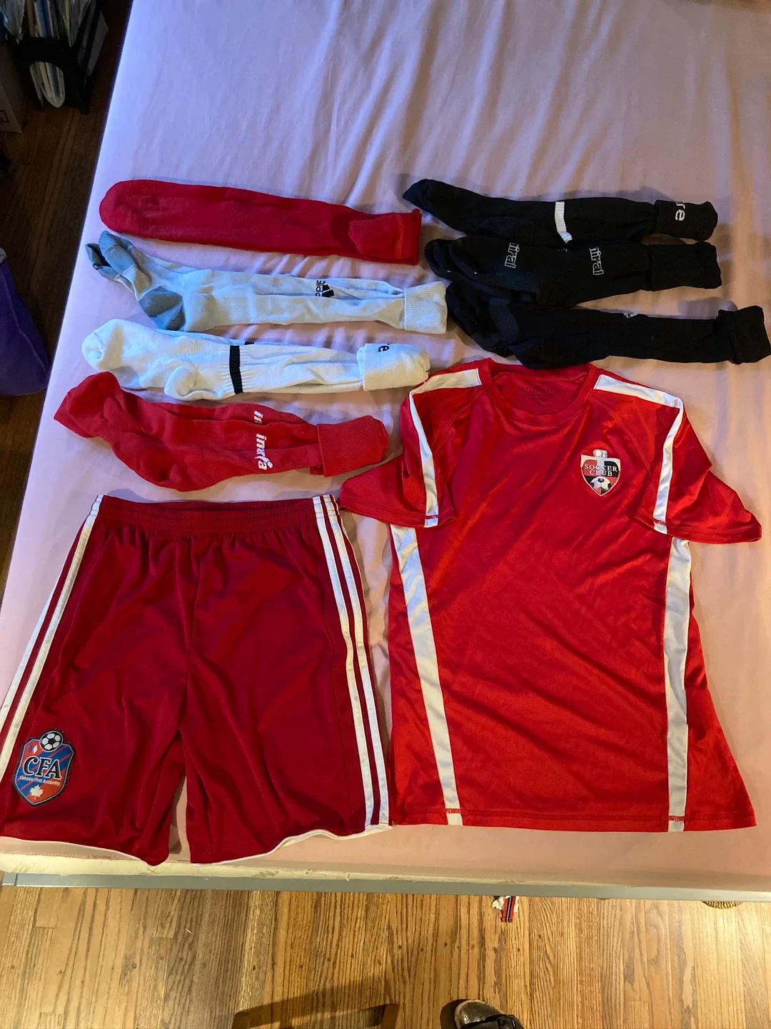 Soccer Uniform Set - Shorts, Jersey, Socks