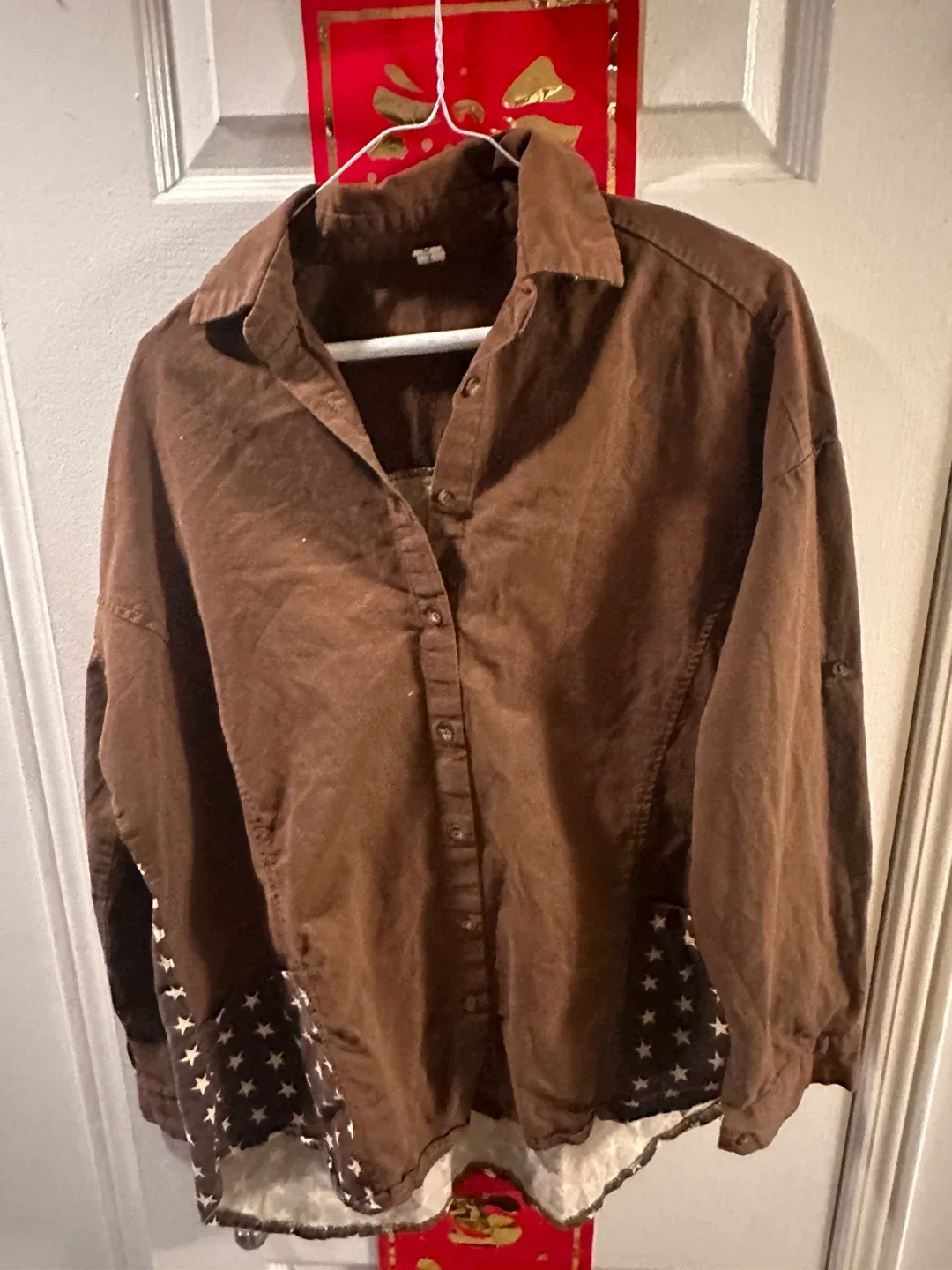 Orange Reversible Jacket & Brown Star Shirt image indicator(3)