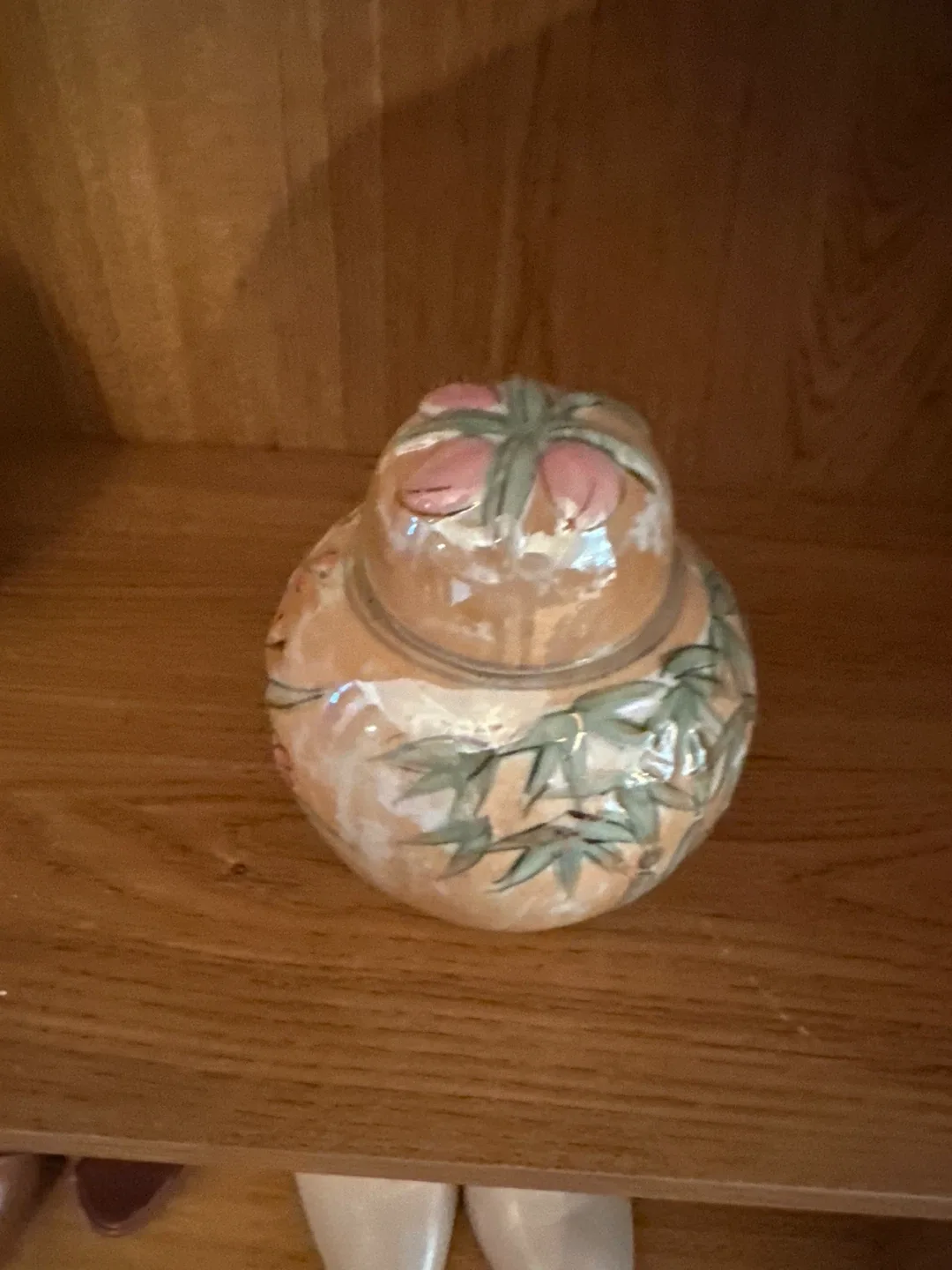 Vintage Ginger Jar with Lid