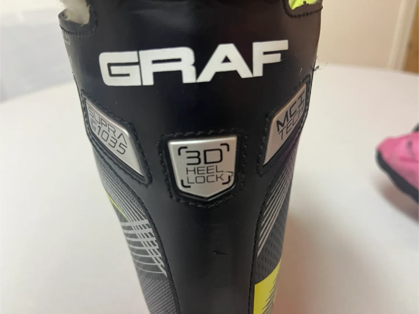 Boys Size 4.5 Hockey Skates - Graf Supra G1035 - Great Condition image indicator(5)