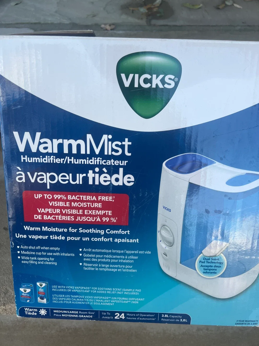 Vicks WarmMist Humidifier