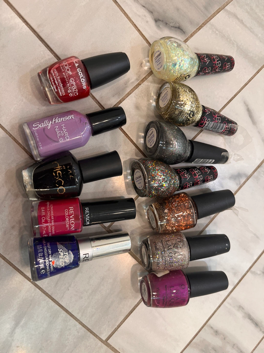 FREE W other items Nail Polish L.A. Colors, Sally Hansen, Revlon