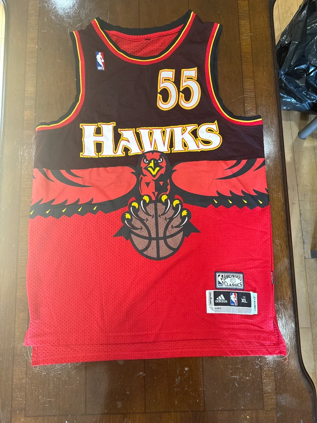 Adidas Mutombo Hawks Jersey XL