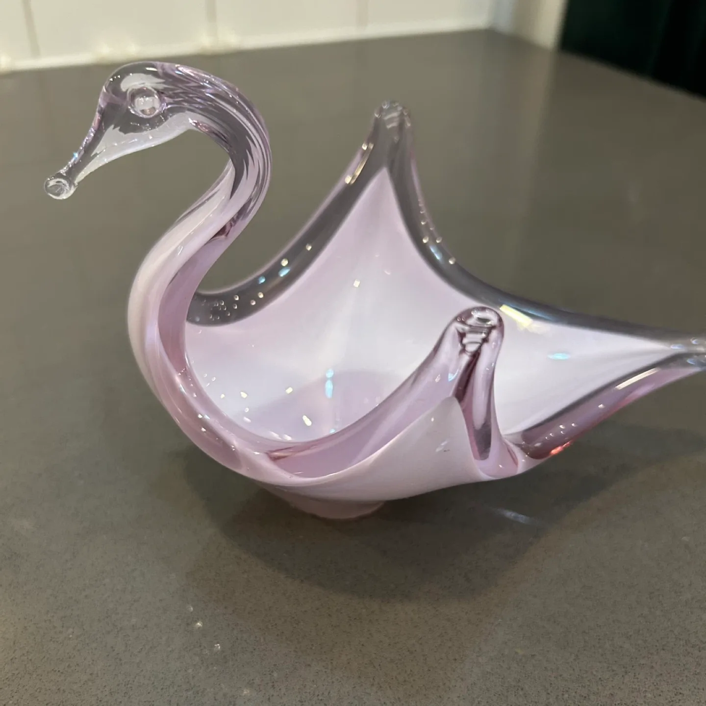 Mid-Century Hand-Blown Czech Art Glass