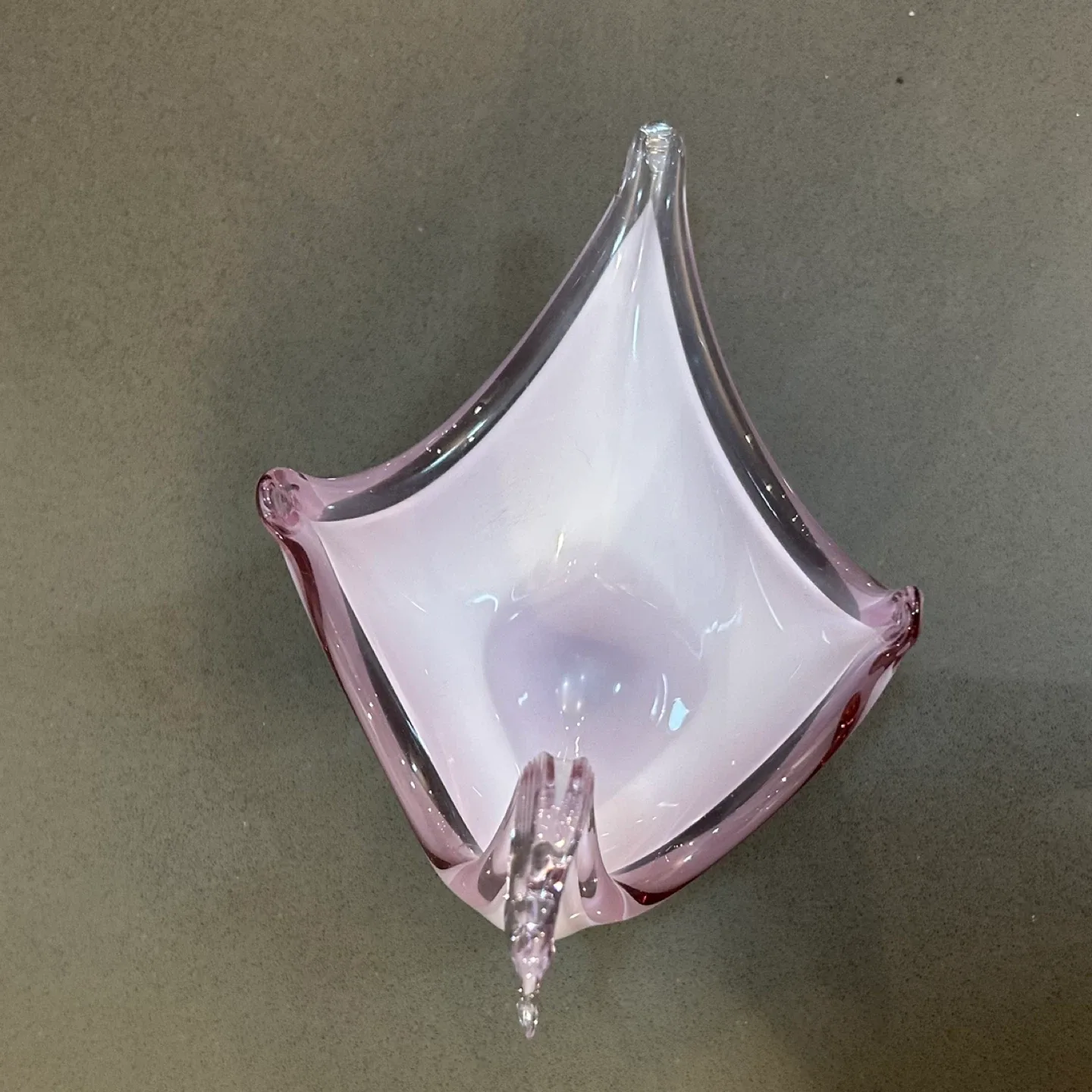 Mid-Century Hand-Blown Czech Art Glass image indicator(2)