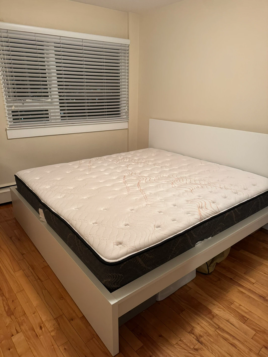Moveout sale: King size Mattress with frame